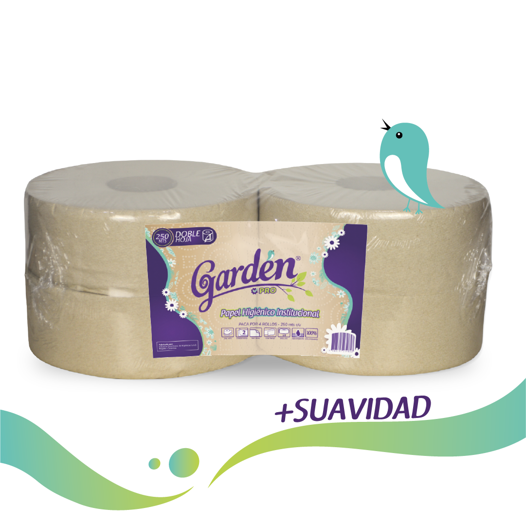 Papel Higiénico Institucional 250 mts Paca x 4 Und - Image 6