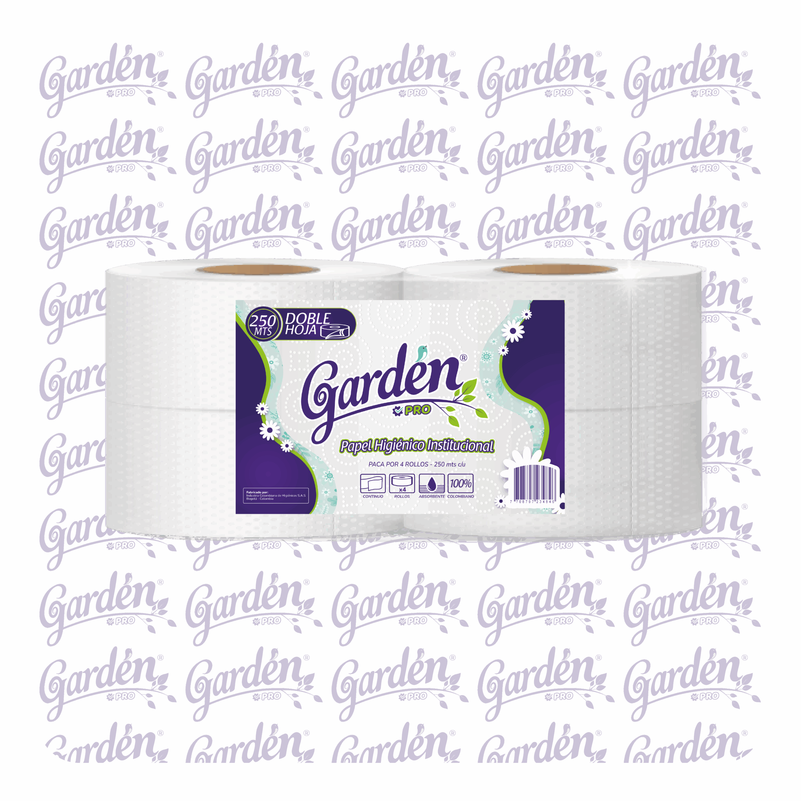 Papel Higiénico 250m Blanco 1