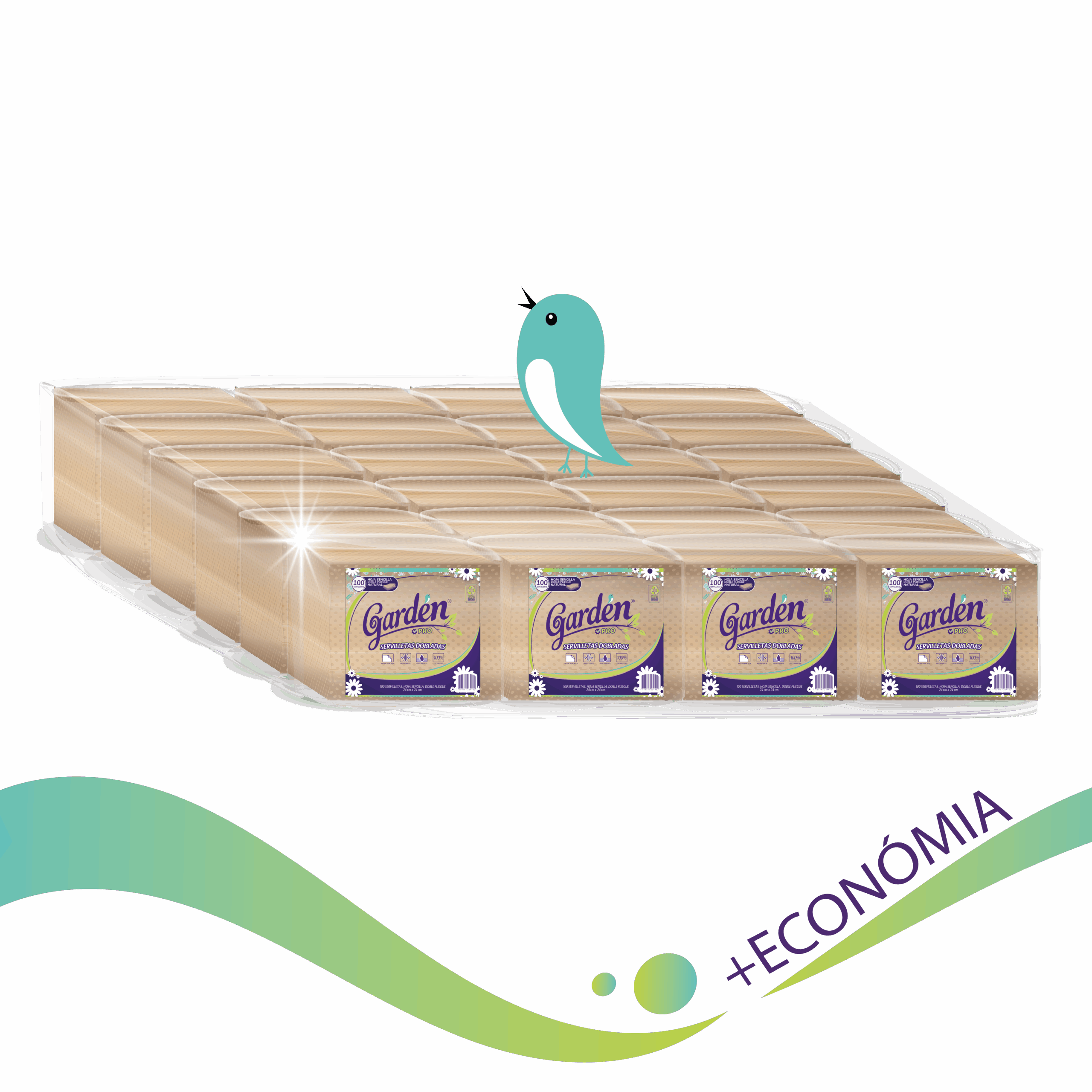 Servilletas x 200 und Paca x 24 paq - Image 2